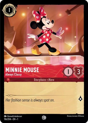 Minnie Mouse - Always Classy ( Non - foil ) - Con T de Tlacuache - Ravensburger