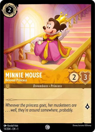 Minnie Mouse - Beloved Princess ( Non - foil ) - Con T de Tlacuache - Ravensburger