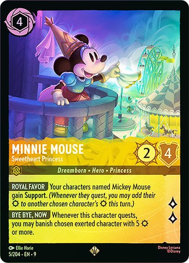 Minnie Mouse (Cold Foil) - Con T de Tlacuache - Ravensburger