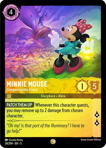 Minnie Mouse - Compassionate Friend (Cold Foil ) - Con T de Tlacuache - Ravensburger