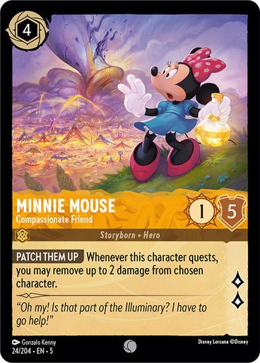 Minnie Mouse - Compassionate Friend (Non - foil ) - Con T de Tlacuache - Ravensburger