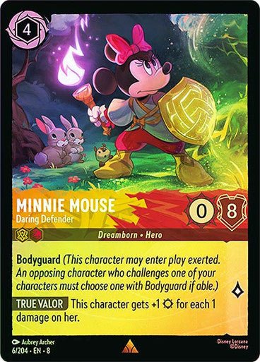 Minnie Mouse - Daring Defender (Cold Foil) - Con T de Tlacuache - Ravensburger