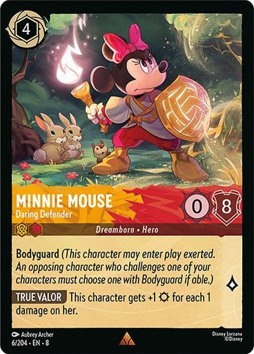 Minnie Mouse - Daring Defender (Non - foil) - Con T de Tlacuache - Ravensburger