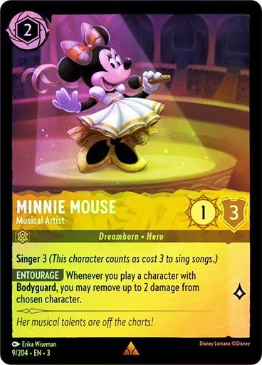 Minnie Mouse - Musical Artist (Cold Foil) - Con T de Tlacuache - Ravensburger