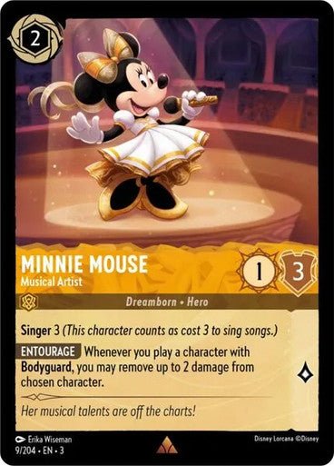 Minnie Mouse - Musical Artist (Non - foil) - Con T de Tlacuache - Ravensburger