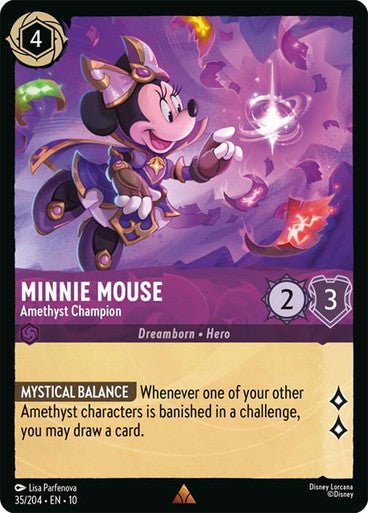 Minnie Mouse (Non - foil) - Con T de Tlacuache - Ravensburger