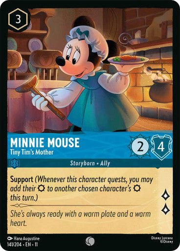Minnie Mouse (Non - foil) | Ravensburger - Con T de Tlacuache - Ravensburger