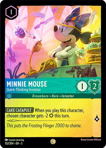 Minnie Mouse - Quick - Thinking Inventor (Cold Foil ) - Con T de Tlacuache - Ravensburger