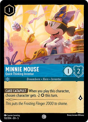 Minnie Mouse - Quick - Thinking Inventor (Non - foil ) - Con T de Tlacuache - Ravensburger