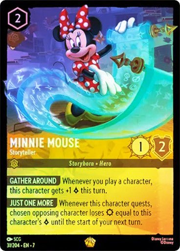 Minnie Mouse - Storyteller (Cold Foil) - Con T de Tlacuache - Ravensburger