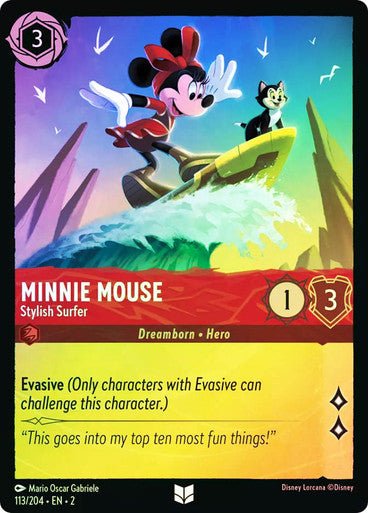 Minnie Mouse - Stylish Surfer (Cold Foil) - Con T de Tlacuache - Ravensburger