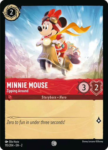 Minnie Mouse - Zipping Around (Non-foil)