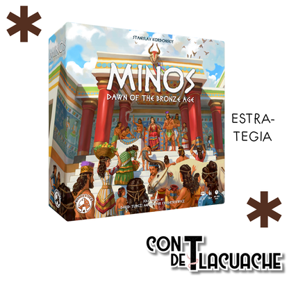 Minos: Dawn of the Bronze Age | Board & Dice - Con T de Tlacuache - Board Dice
