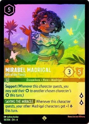 Mirabel Madrigal - Gift of the Family ( Cold Foil ) | Ravesburger - Con T de Tlacuache - Ravensburger