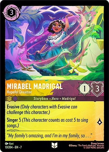 Mirabel Madrigal - Hopeful Dreamer (Cold Foil) - Con T de Tlacuache - Ravensburger
