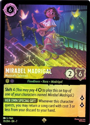 Mirabel Madrigal - Musically Talented (Cold Foil) - Con T de Tlacuache - Ravensburger