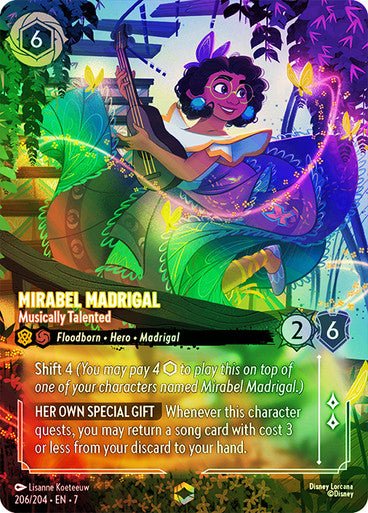 Mirabel Madrigal - Musically Talented (Inkwash Foil) - Con T de Tlacuache - Ravensburger