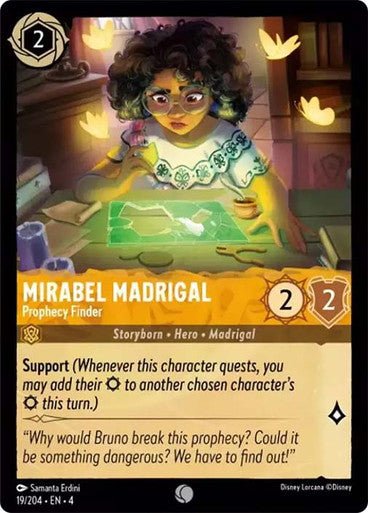 Mirabel Madrigal - Prophecy Finder ( Non - foil ) | Ravesburger - Con T de Tlacuache - Ravensburger