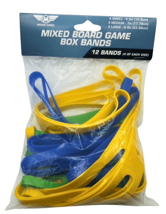 Mixed Board Game Box Bands (12) | - Con T de Tlacuache - Con T de Tlacuache