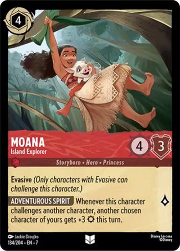 Moana - Island Explorer (Non - foil) - Con T de Tlacuache - Ravensburger