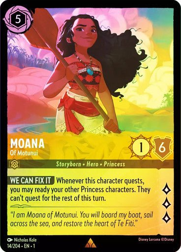 Moana - Of Motunui ( Cold Foil ) - Con T de Tlacuache - Ravensburger