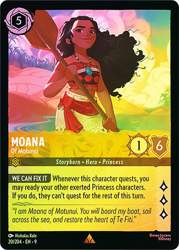 Moana - Of Motunui (Cold Foil) - Con T de Tlacuache - Ravensburger
