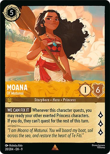 Moana - Of Motunui (Non - foil) - Con T de Tlacuache - Ravensburger