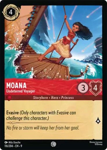 Moana - Undeterred Voyager (Non - foil) - Con T de Tlacuache - Ravensburger