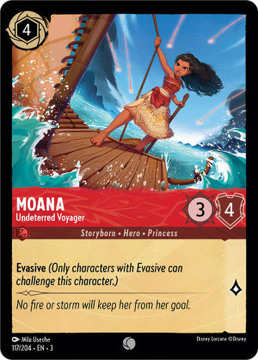 Moana - Undeterred Voyager (Non-foil)