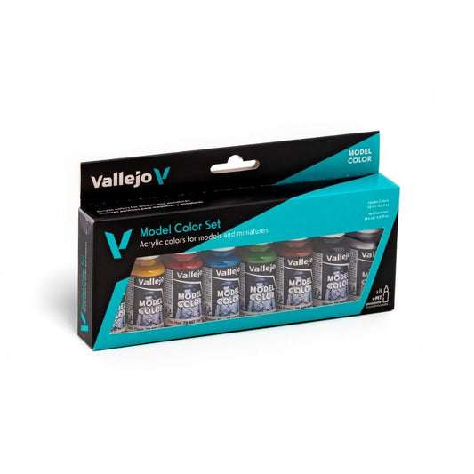Model Color Set Wargames Basics (8) - Con T de Tlacuache - Vallejo