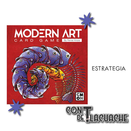 Modern Art Card Game | CMON - Con T de Tlacuache - CMON