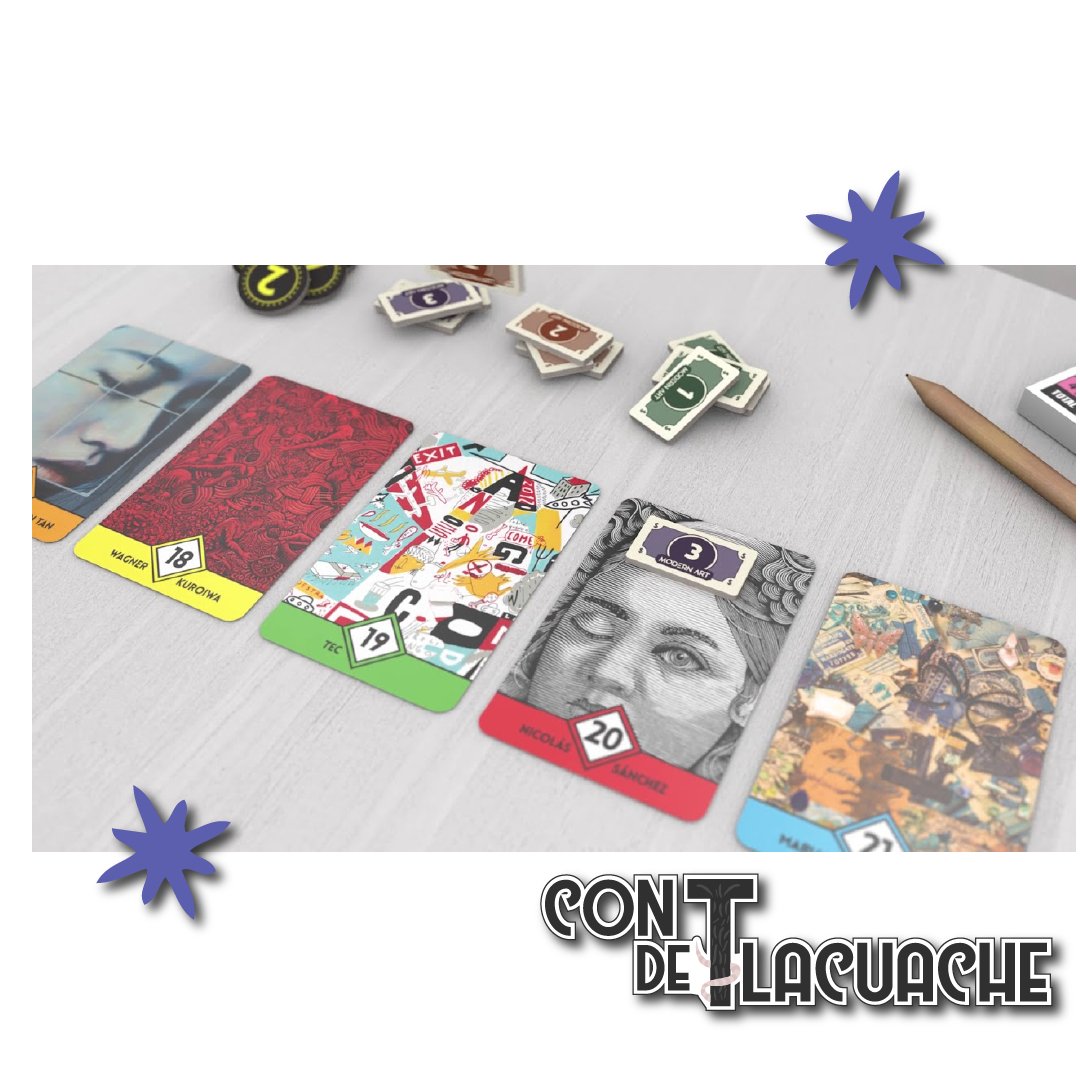 Modern Art Card Game | CMON - Con T de Tlacuache - CMON