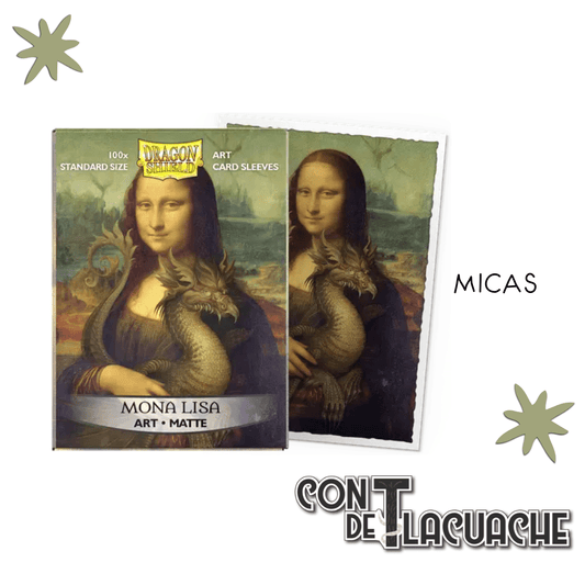 Mona Lisa Art Matte Standard 100pz | Dragon Shield - Con T de Tlacuache - Dragonshield