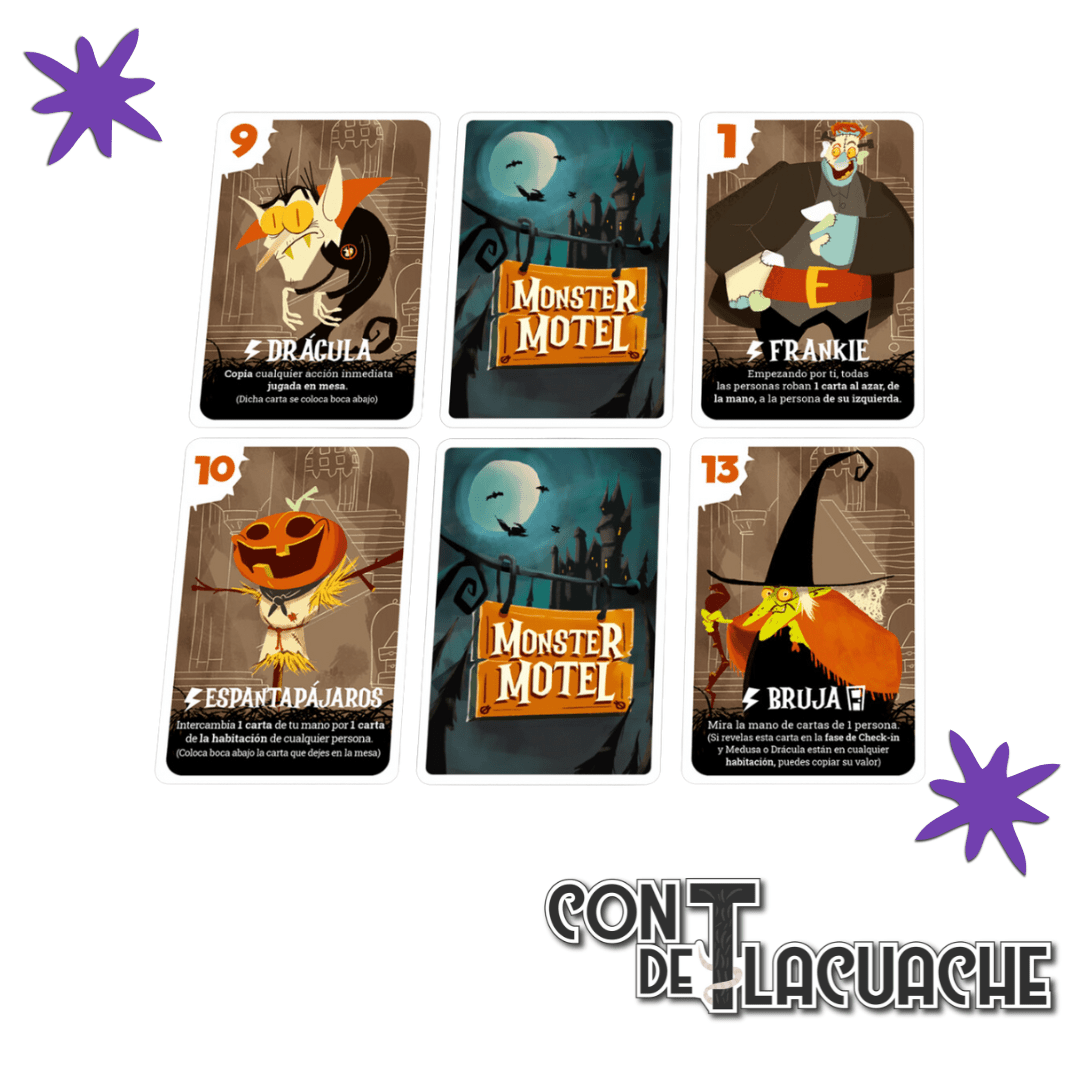 Monster Motel | Cacahuete Games - Con T de Tlacuache - Con T de Tlacuache