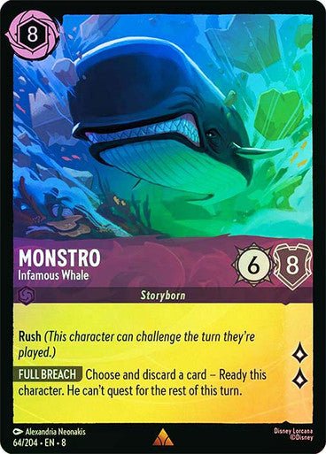 Monstro - Infamous Whale (Cold Foil) - Con T de Tlacuache - Ravensburger