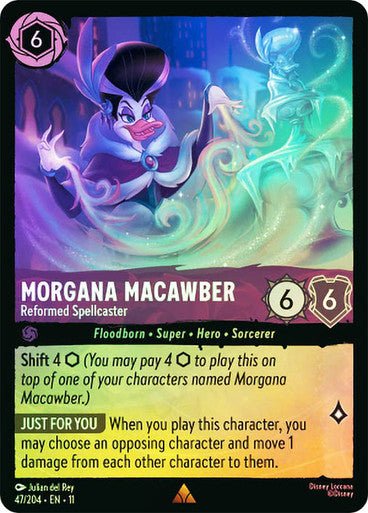 Morgana Macawber (Cold Foil) | Ravensburger - Con T de Tlacuache - Ravensburger
