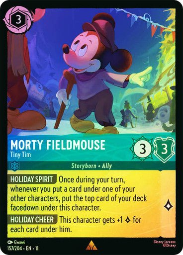 Morty Fieldmouse (Cold Foil) | Ravensburger - Con T de Tlacuache - Ravensburger