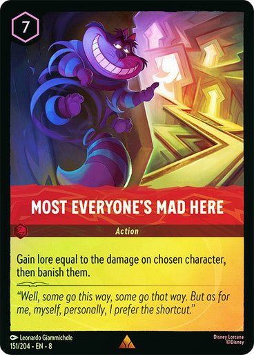 Most Everyone's Mad Here (Cold Foil) - Con T de Tlacuache - Ravensburger