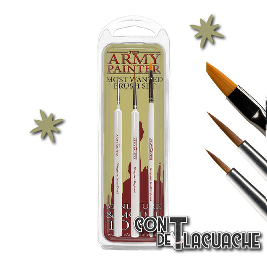 Most Wanted Brush Set | The Army Painter - Con T de Tlacuache - The Army Painter
