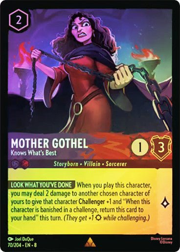 Mother Gothel - Knows What's Best (Cold Foil) - Con T de Tlacuache - Ravensburger