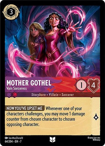 Mother Gothel - Vain Sorceress (Non - foil) - Con T de Tlacuache - Ravensburger