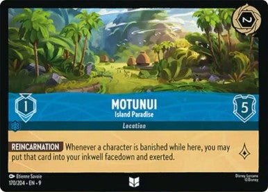 Motunui - Island Paradise (Non - foil) - Con T de Tlacuache - Ravensburger