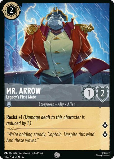 Mr. Arrow - Legacy's First Mate ( Non - foil ) - Con T de Tlacuache - Ravensburger