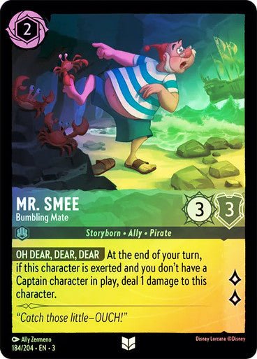 Mr. Smee - Bumbling Mate (Cold Foil) - Con T de Tlacuache - Ravensburger