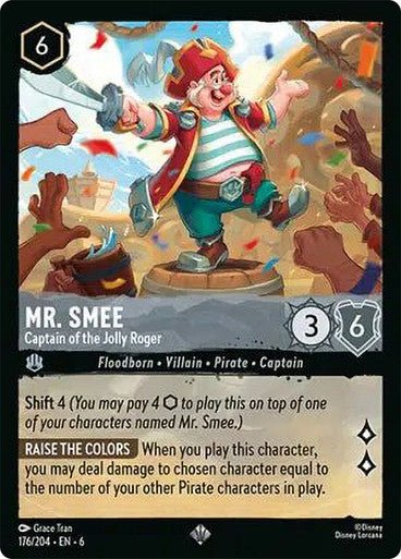 Mr. Smee - Captain of the Jolly Roger ( Non - foil ) - Con T de Tlacuache - Ravensburger