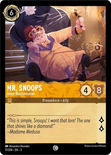 Mr. Snoops - Inept Businessman (Non - foil) - Con T de Tlacuache - Ravensburger