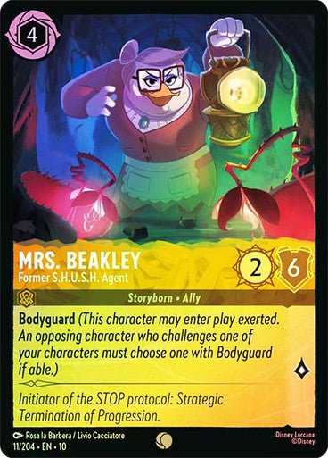 Mrs. Beakley (Cold Foil) - Con T de Tlacuache - Ravensburger