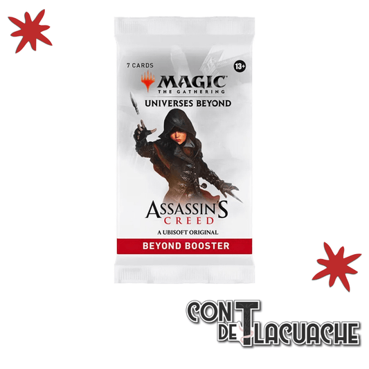 MTG Assassin's Creed - Beyond Booster Pack | MAGIC: THE GATHERING - Con T de Tlacuache - MTG