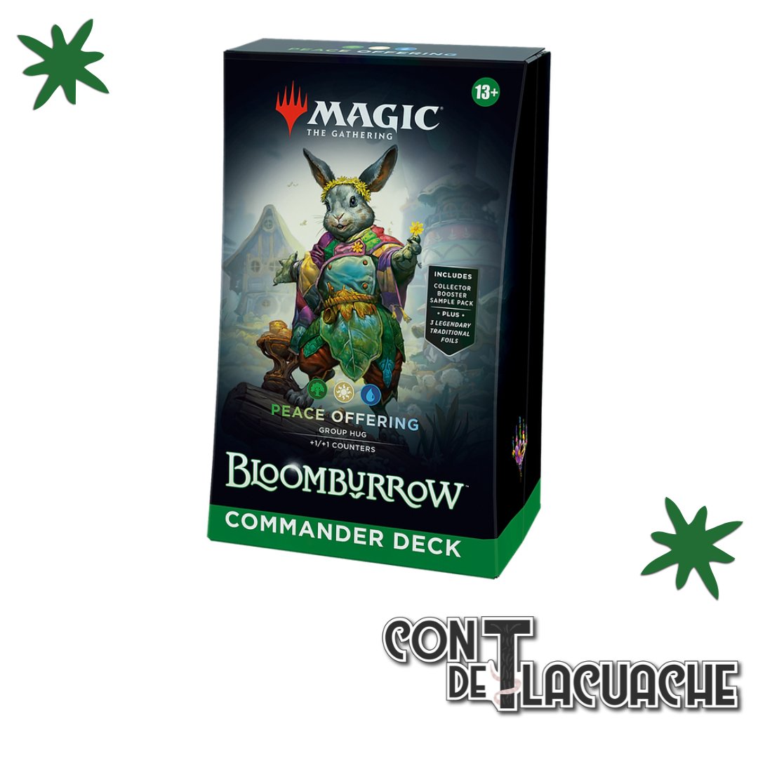 MTG Bloomburrow Commander Deck Peace Offering | MAGIC: THE GATHERING - Con T de Tlacuache - Con T de Tlacuache