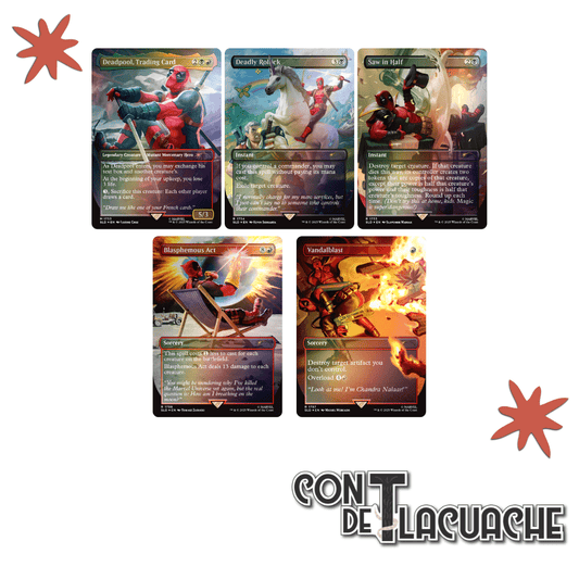 MTG Secret Lair – Deadpool Rainbow Foil | MTG - Con T de Tlacuache - Con T de Tlacuache
